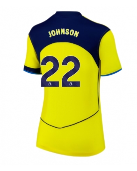 Tottenham Hotspur Brennan Johnson #22 Maglia Gara Terza Repliche 2025-26 Donna Maniche Corte